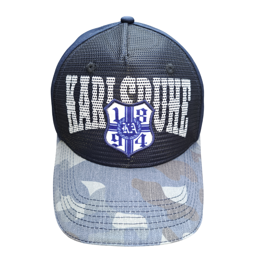 Base-Cap "Karlsruhe 1894 +  Camouflage" navy 