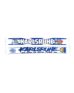 Polyesterschal „KARLSRUHE - Kein Verein für normale Fussball Fans"