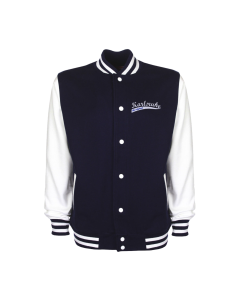 Bestickte College-Jacke "Karlsruhe - the Original" navy