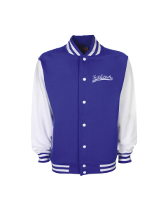 Bestickte College-Jacke "Karlsruhe - the Original" royal