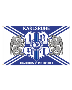 Fahne "Tradition verpflichtet" Greifen 90 x 150cm