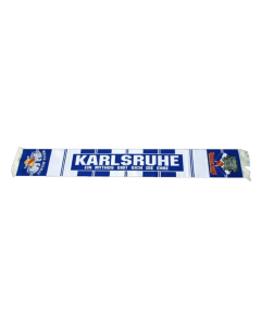Webschal „Karlsruhe – Ein Mythos gibt sich die Ehre“