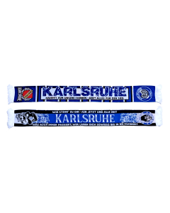 Jacquardschal „KARLSRUHE - Kämpft für unsere Farben“