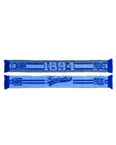 Jacquardschal „1894 Karlsruhe“ grau