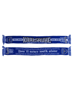 Jacquardschal „Karlsruhe – You'll never walk alone“