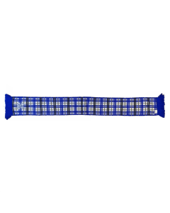 Bestickter Elastico-Schal „1894" Karos