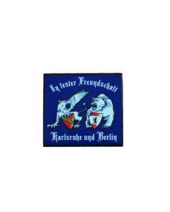 Pin „Karlsruhe & Berlin“ Greif + Bär