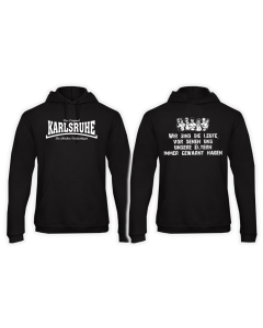 Kapuzen Sweat-Shirt "Karlsruhe, die üblichen Verdächtigen - Wir sind die Leute"