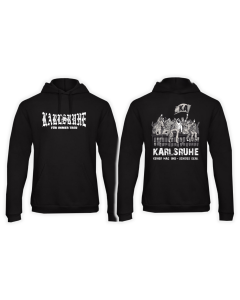 Kapuzen Sweat-Shirt "Karlsruhe, für immer treu - Keiner mag uns, scheissegal"