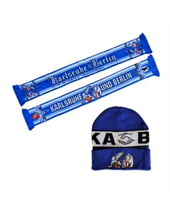 SET „Freundschaft 1" Elasticoschal & Wollmütze