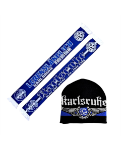SET 4 „Karlsruhe" Jacquardschal & Wollmütze
