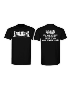 T-Shirt "Karlsruhe, die üblichen Verdächtigen - Wir sind die Leute"