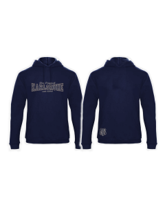 Besticktes Kapuzen Sweat-Shirt "Karlsruhe, das Original - 1894“ navy