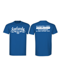T-Shirt "Karlsruhe 1894 - Ich unterstütze 2 Vereine"