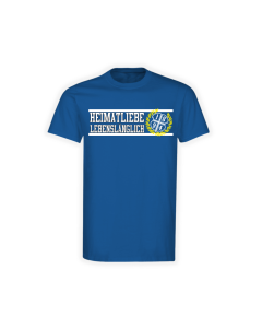 T-Shirt "Heimatliebe - Lebenslänglich" royal