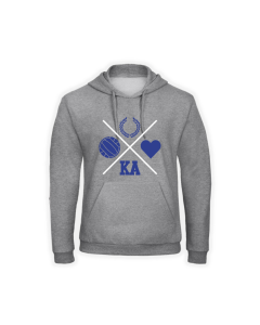 Kapuzen Sweat-Shirt "KA" Kreuz