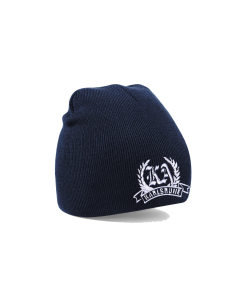 Wollmütze "Karlsruhe - Kranz + Banderole" navy