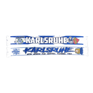 Polyesterschal „KARLSRUHE - Kein Verein für normale Fussball Fans"