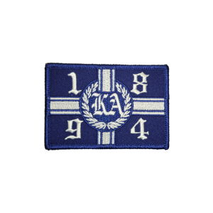 Aufnäher "1894 KA" quer
