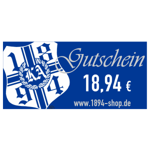Gutschein 18,94 €