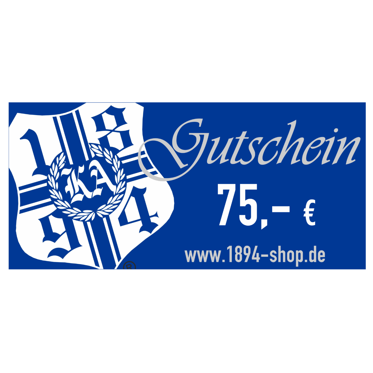 Gutschein 75,- €