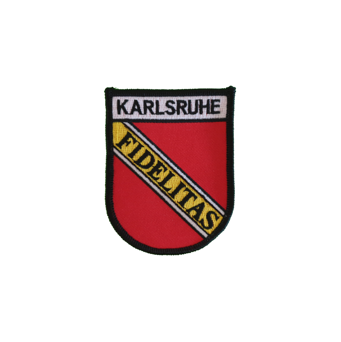 Aufnäher „Karlsruhe“ Stadtwappen