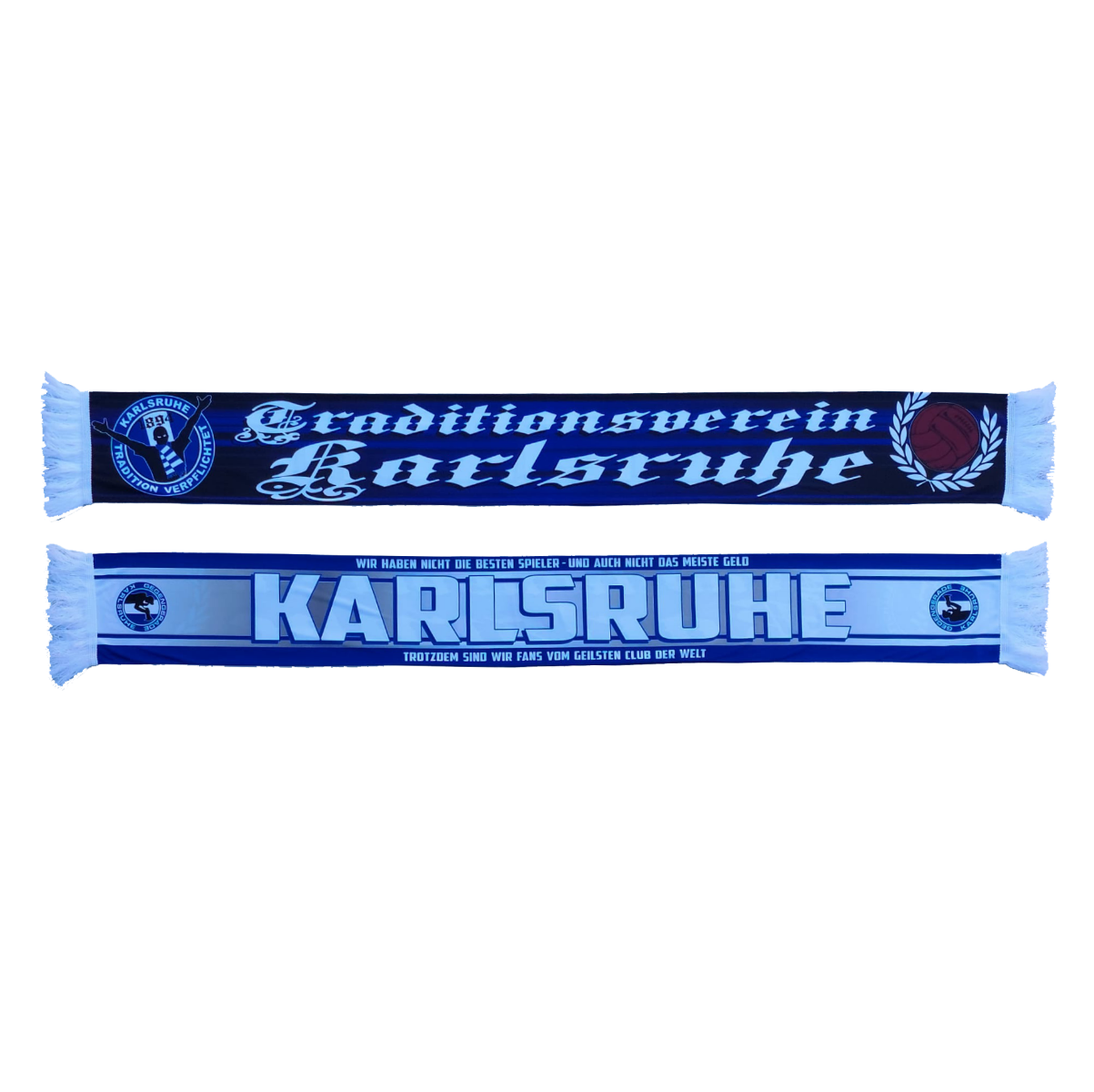 Polyesterschal „Karlsruhe – Traditionsverein“