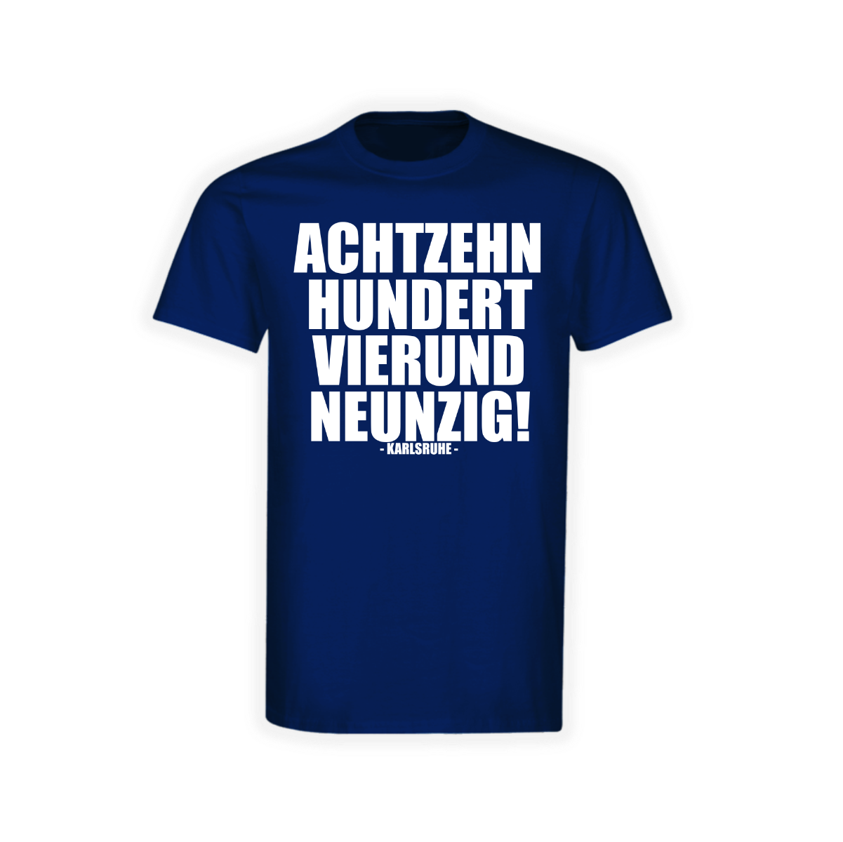 T-Shirt "AchtzehnHundertVierundNeunzig!" navy