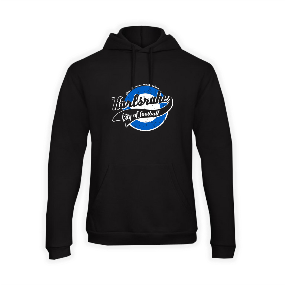 Kapuzen Sweat-Shirt "Karlsruhe - City of football"