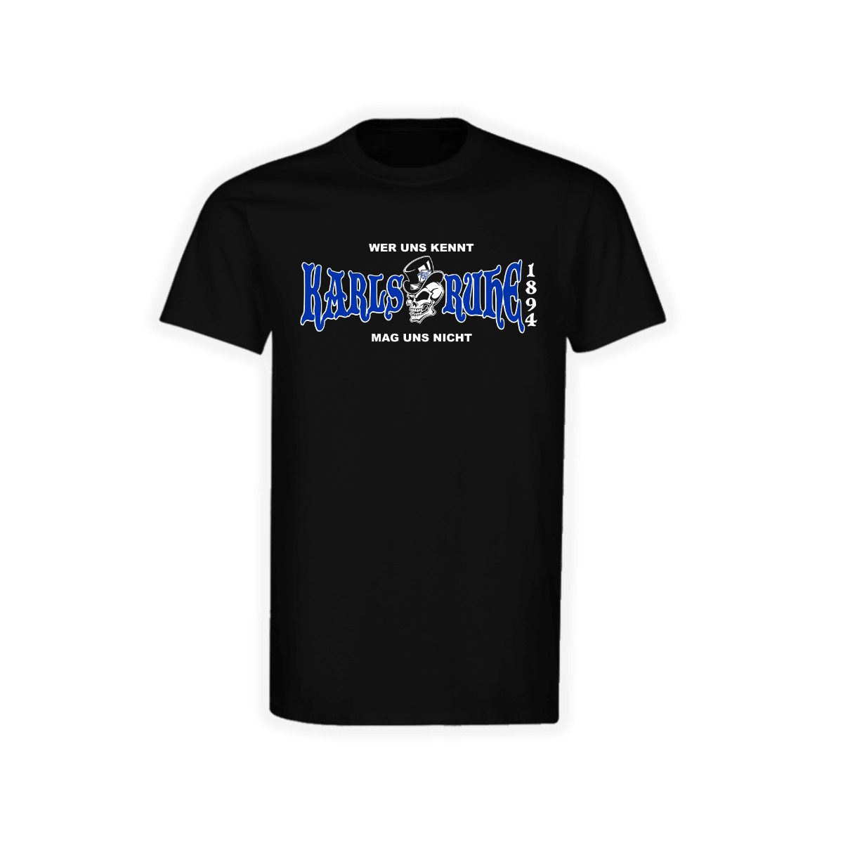 T-Shirt „Karlsruhe - Wer uns kennt, mag uns nicht“
